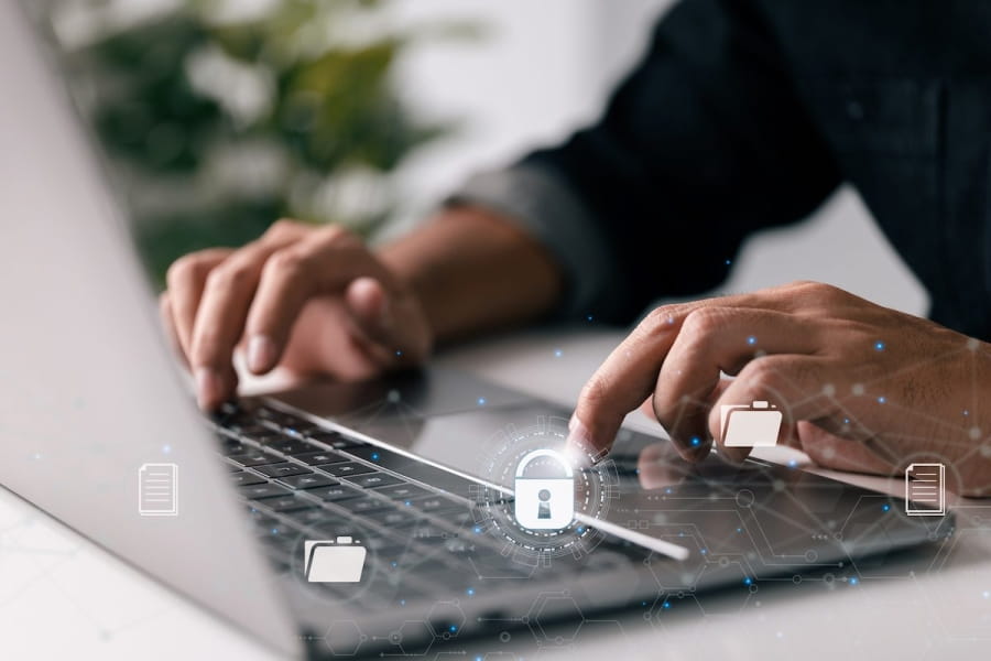 Someone using a DDoS shield