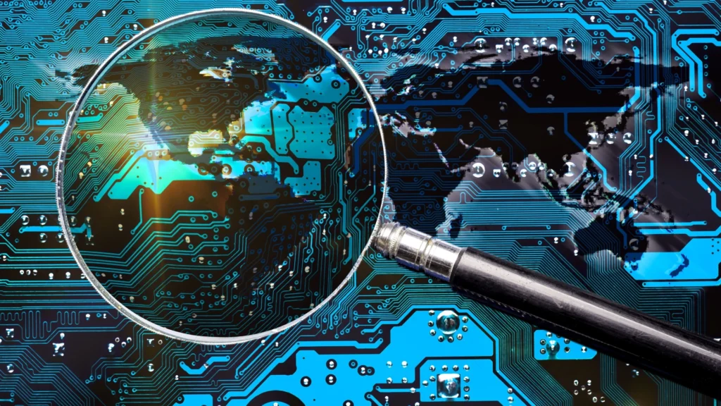 Sovereign Cloud magnifying glass